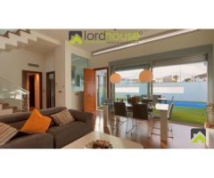 1183. Villa con piscina en Mil Palmeras, Alicante.