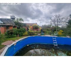 Parcela rústica en Pelabravo de 3.000 m2 con piscina y casa reformada de 50 m2