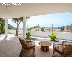 Impresionante villa con vistas panorámicas al mar