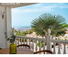 Impresionante villa con vistas panorámicas al mar