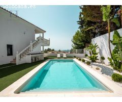 Impresionante villa con vistas panorámicas al mar