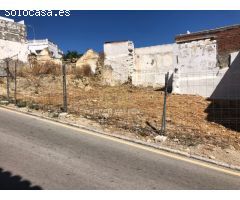 PARCELA URBANIZABLE EN GUADIARO DE 236.31 METROS CON ANTEPROYECTO DE EDIFICIO DE