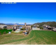 Chalet en parcela independiente en zona de Sobrarbe.