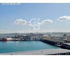 Magnífico piso con vistas despejadas al puerto