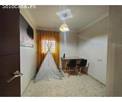 EXCELENTE PISO AMUEBLADO Y REFORMADO EN LEPE. 3 DORMITORIOS Y 2 BAÑOS