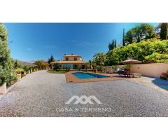 Se vende: Villa con fantásticas vistas al mar, Sayalonga, Andalucia