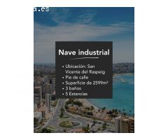 Nave en venta en San Vicente del Raspeig
