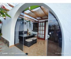 Bungalow con terraza