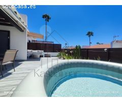 Bungalow con amplia terraza