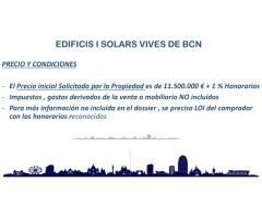 SOLAR EN EL 22@ DE 11.306 M2 OFICINAS - HOTELERO - COMERCIAL