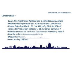 LOCAL DE 1.500 M2 MULTPLS USOS DESPACHOS JUNTO CAMP NOU