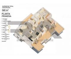 Una vivienda, tres apartamentos en Miami Playa