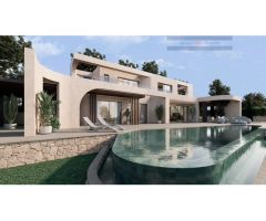 Exclusiva nueva producción de villa de diseño moderno en Jávea, norte de la