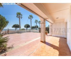 Vivienda única en primera línea de mar