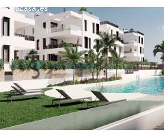 Promoción de 4 bajos con terraza en San Juan de los Terreros