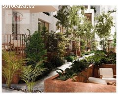 Promoción de 4 bajos con terraza en San Juan de los Terreros