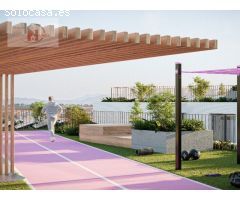 Promoción de 4 bajos con terraza en San Juan de los Terreros