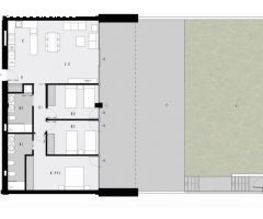 Excepcional apartamento de tres dormitorios en nuevo complejo residencial