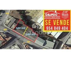 NAVE-TERRENO EN ZONA COMERCIAL