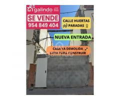 SOLAR PARA CONSTRUCCION DE VIVIENDA EN CALLE HUERTAS