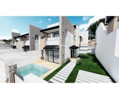 Nueva promoción de 5 Villas de lujo con piscina privada y solárium en la Costa