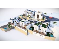 Descubre un exclusivo conjunto de 8 villas en La Finca Golf, Algorfa, Alicante,
