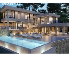 Proyecto de una moderna Villa de 4 habitaciones en Portixol, Jávea