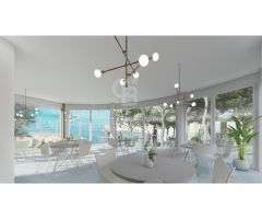 Proyecto con Licencia de Hotel Boutique a primera Línea del mar en paseo de Cala