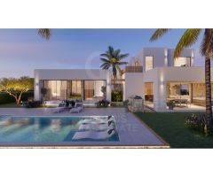 En venta maravillosa villa Kismet en Jávea de nueva construcción con vista al