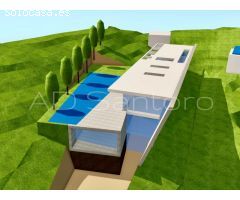 Solar con Exclusivo Proyecto de Diseño Contemporáneo en Sitges