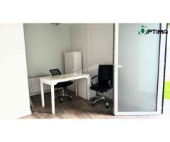 Local comercial acondicionado para oficinas en barrio de Vista Alegre, Santiago