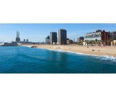 MAGNIFICO PISO EN PRIMERA LINEA DE PLAYA, BADALONA