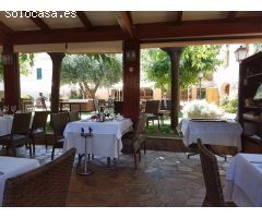 FANTASTICO RESTAURANTE-MASIA EN TRASPASO CON JARDIN