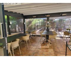 FANTASTICO RESTAURANTE-MASIA EN TRASPASO CON JARDIN