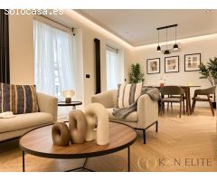 Precioso Piso Recién Reformado con Tres Balcones en Barrio de Salamanca