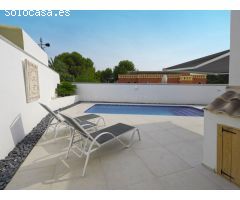 Chalet independiente de estilo ibicenco en Altea la Vella