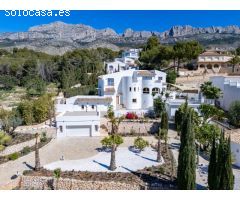 Villa de lujo con amplias vistas, en la sierra de Altea