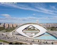 Ático en la Ciudad de las Artes y las Ciencias