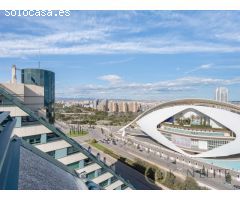 Ático en la Ciudad de las Artes y las Ciencias