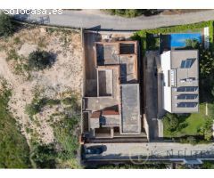 Chalet en construcción en Godella