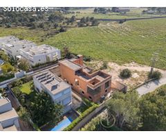 Chalet en construcción en Godella