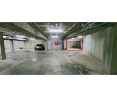 Plaza de parking cerrada