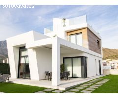 villa de obra nueva en finstrat