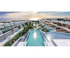 Apartamentos de obra nueva en primera planta con vistas al mar en Marbella