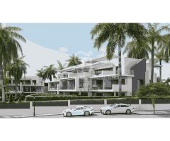 Apartamentos y áticos de 2 y 3 dormitorios con vistas en Estepona