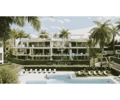Apartamentos y áticos de 2 y 3 dormitorios con vistas en Estepona