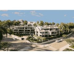 Apartamentos y áticos de 2 y 3 dormitorios con vistas en Estepona