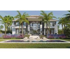 Villa contemporánea y elegante con vistas panorámicas al mar, Rocío de Nagüeles,