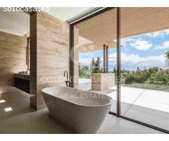 Villa contemporánea de lujo en parcela esquina con solárium Panorámico,
