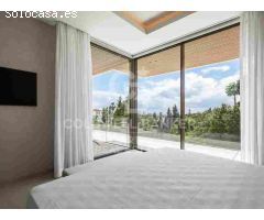 Villa contemporánea de lujo en parcela esquina con solárium Panorámico,